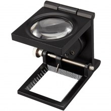 Loyka 9005A Katlanır Metal Büyüteç