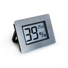 AEK-Tech Metal Çerçeve Dijital Higrometre Termometre Nem Ölçer Humidor Puro Kutusu AEK-Tech Metal Çerçeve Dijital Higrometre Termometre Nem Ölçer Humidor Puro Kutusu