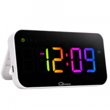 Loyka NEO RGB Renkli Dijital Mini LED Saat (Şarjlı) Loyka NEO RGB Renkli Dijital Mini LED Saat (Şarjlı)