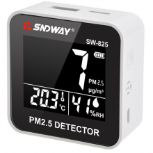 Sndway SW-825 PM2.5 Partikül Ölçer - Sıcaklık ve Nem Monitörü
