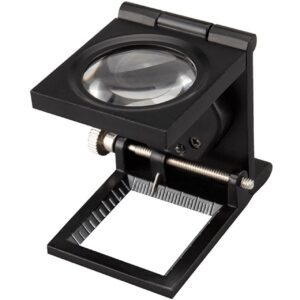 Loyka 9005A Katlanır Metal Büyüteç