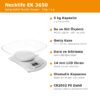 Necklife EK 3650 geniş kefeli mutfak terazisi