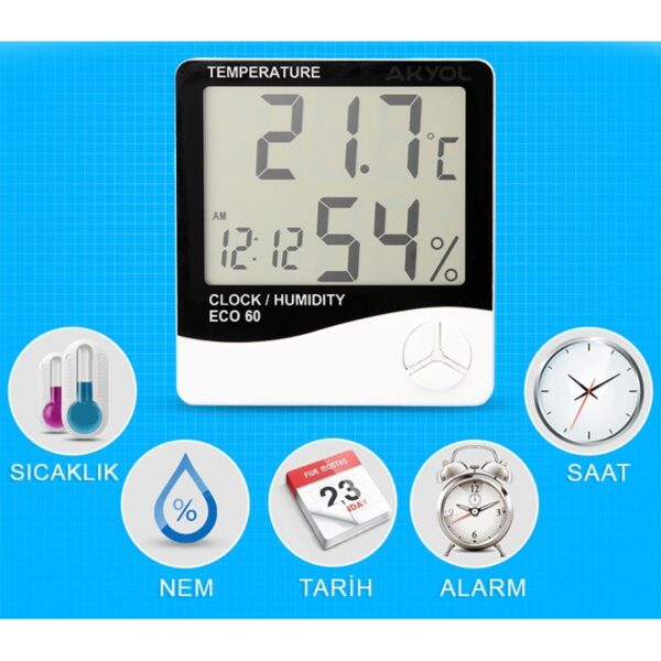 OEM ECO 60 Sıcaklık ve Nem Ölçer