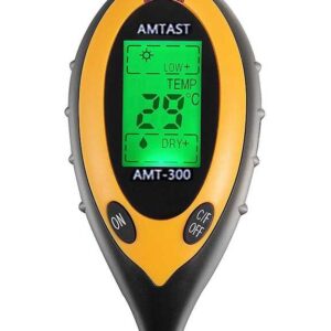 AMTAST 4 Parametre Toprak PH Nem Isı Işık Ölçer